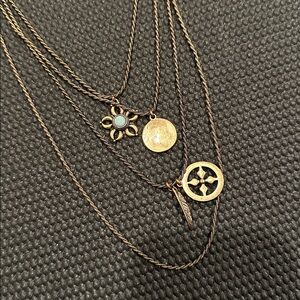 Elegant Gold Layered Necklace